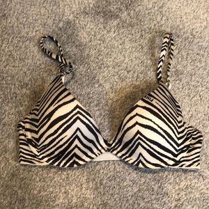 Victoria Secret zebra print bra